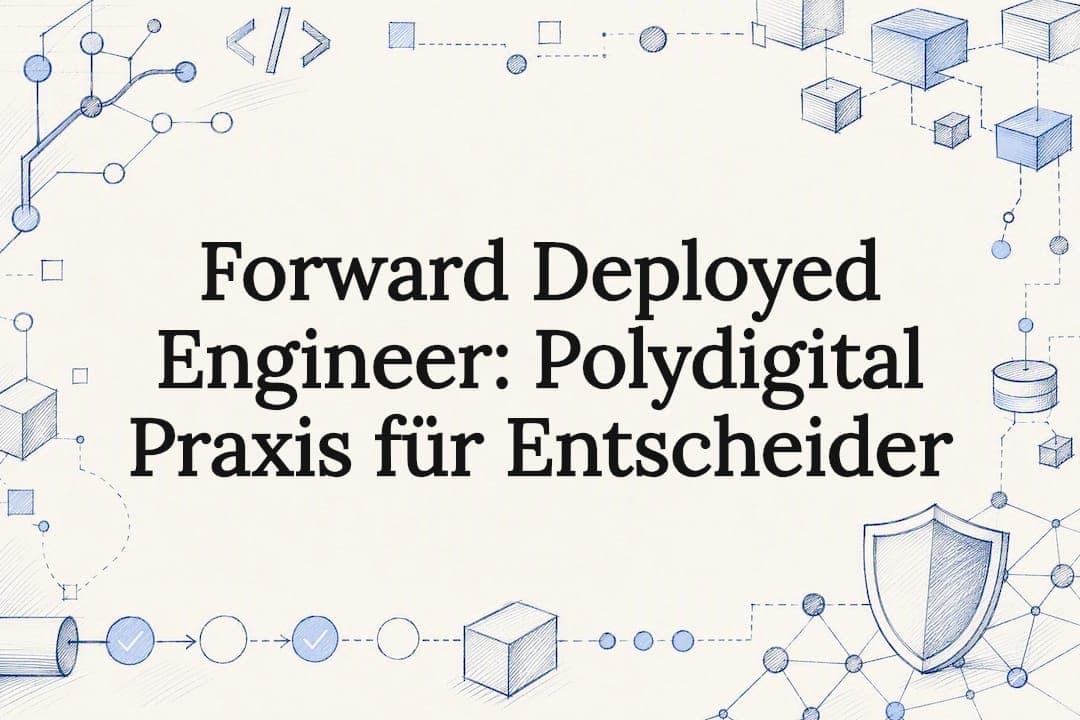 Forward Deployed Engineer: Polydigital Praxis für Entscheider