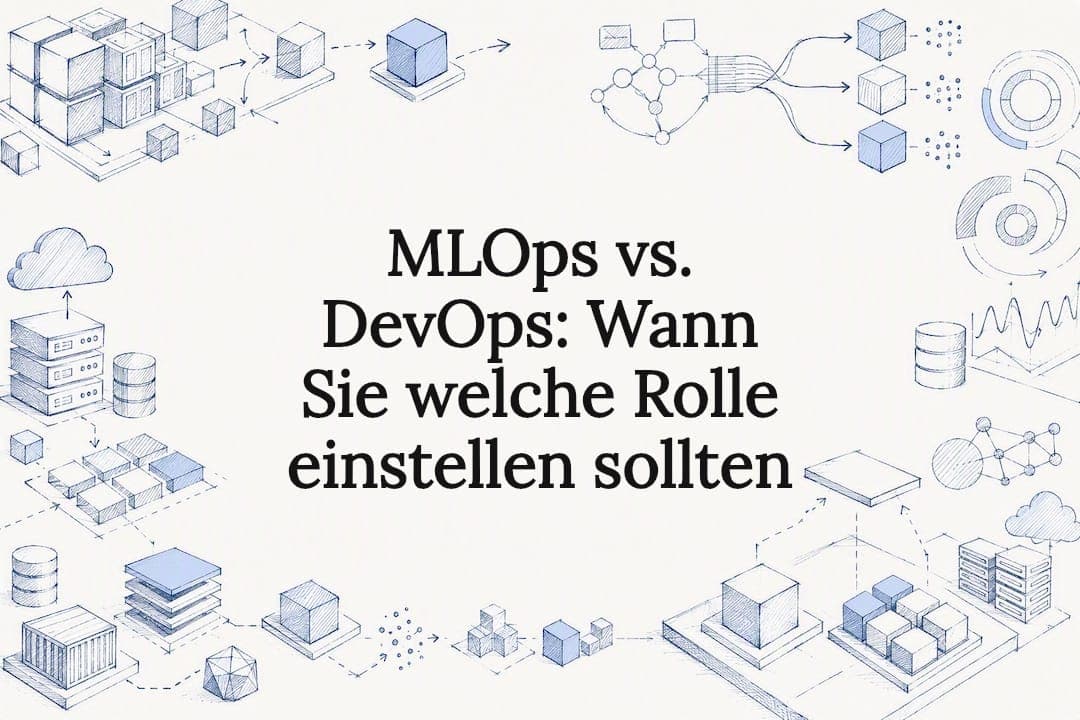 MLOps vs. DevOps: Wann Sie welche Rolle einstellen sollten